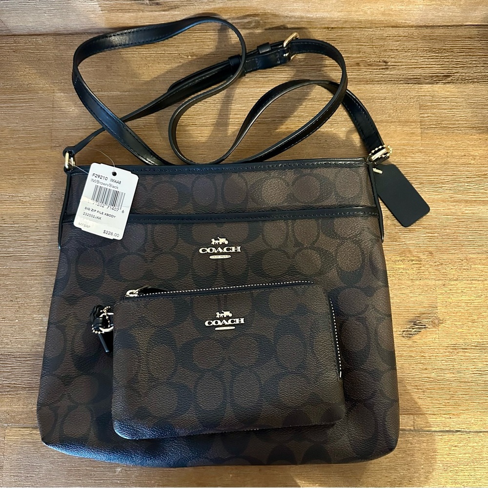 Coach bag and wristlet